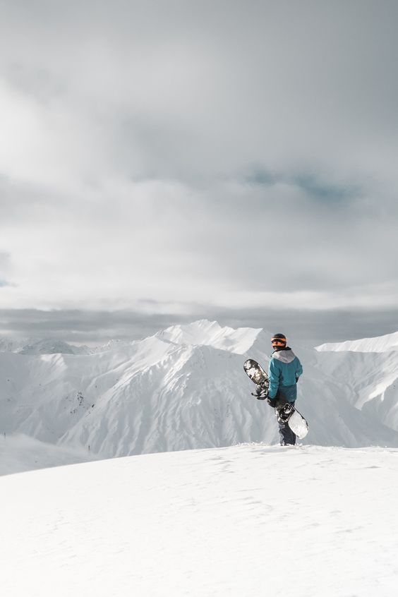 snow moutains